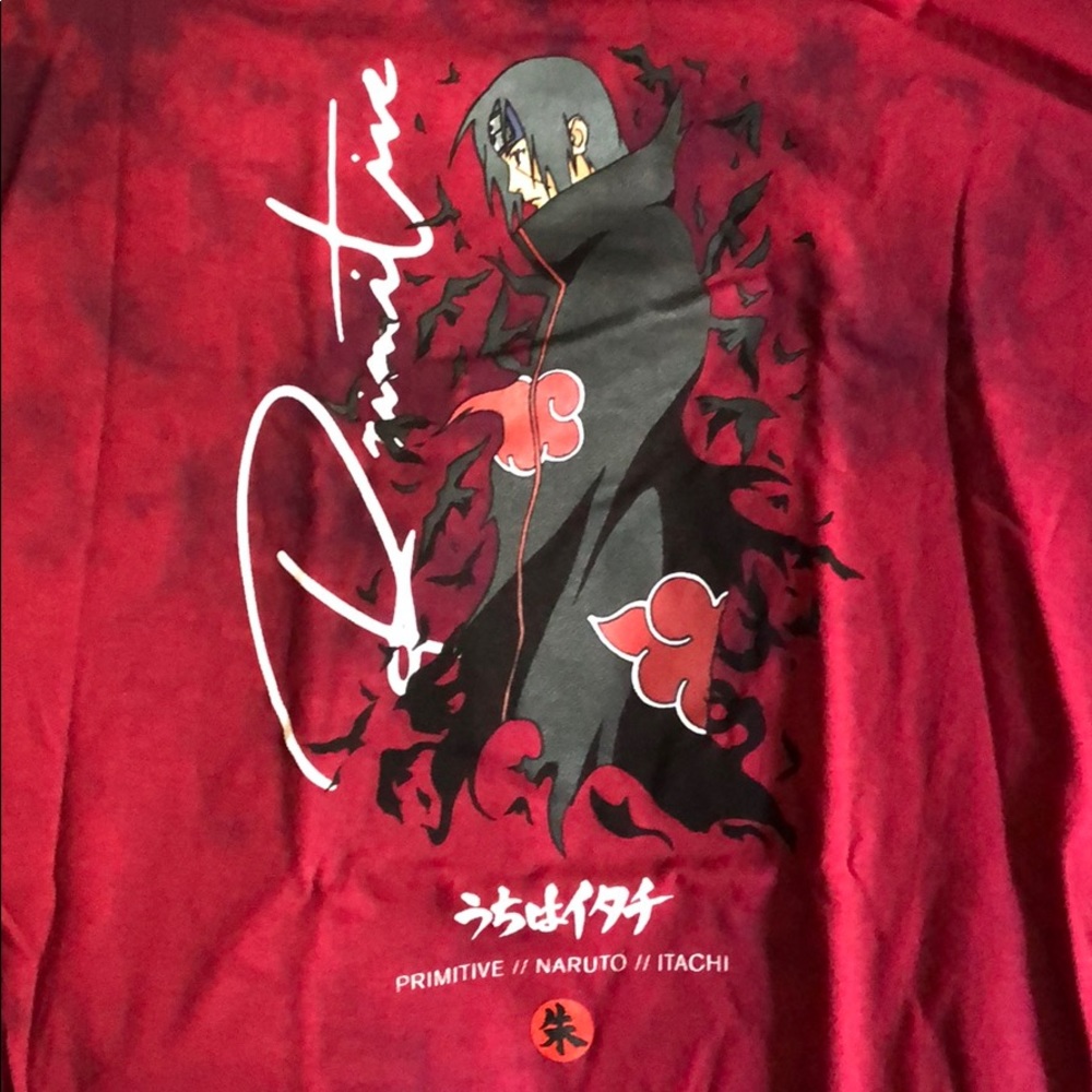 Primitive x Naruto shirt (Itachi)